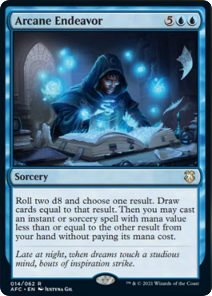 Image for Arcane Endeavor (14) [Commander: Adventures in the Forgotten Realms]