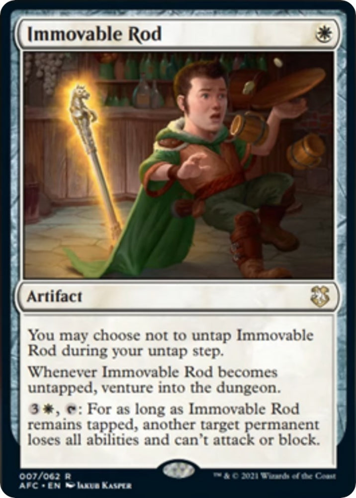 Image for Immovable Rod (7) [Commander: Adventures in the Forgotten Realms]