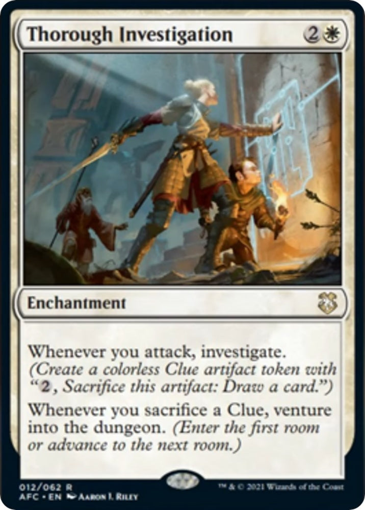 Image for Thorough Investigation (12) [Commander: Adventures in the Forgotten Realms]