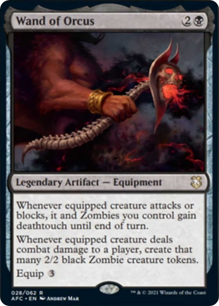 Image for Wand of Orcus (28) [Commander: Adventures in the Forgotten Realms]