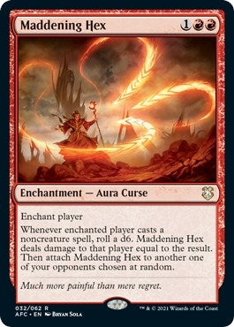 Image for Maddening Hex (32) [Commander: Adventures in the Forgotten Realms]