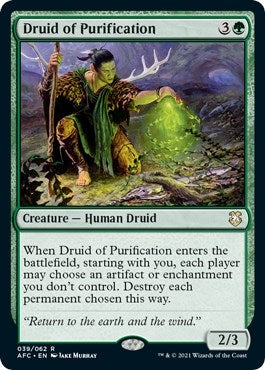Image for Druid of Purification (39) [Commander: Adventures in the Forgotten Realms]