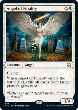Image for Angel of Finality (63) [Commander: Adventures in the Forgotten Realms]