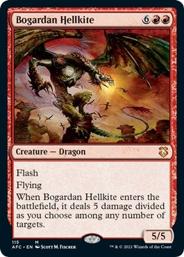 Image for Bogardan Hellkite (115) [Commander: Adventures in the Forgotten Realms]