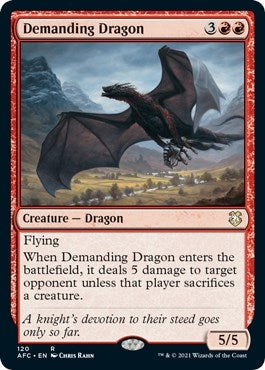 Image for Demanding Dragon (120) [Commander: Adventures in the Forgotten Realms]