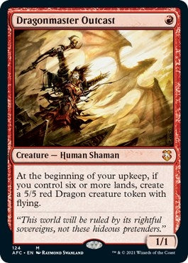 Image for Dragonmaster Outcast (124) [Commander: Adventures in the Forgotten Realms]