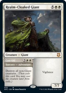 Image for Realm-Cloaked Giant (70) [Commander: Adventures in the Forgotten Realms]