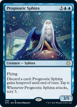 Image for Prognostic Sphinx (90) [Commander: Adventures in the Forgotten Realms]