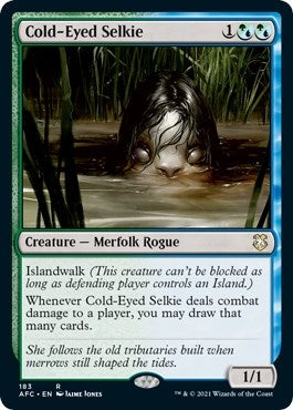 Image for Cold-Eyed Selkie (183) [Commander: Adventures in the Forgotten Realms]