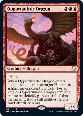 Image for Opportunistic Dragon (134) [Commander: Adventures in the Forgotten Realms]