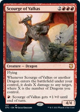 Image for Scourge of Valkas (137) [Commander: Adventures in the Forgotten Realms]