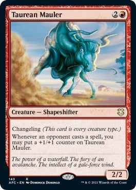 Image for Taurean Mauler (143) [Commander: Adventures in the Forgotten Realms]