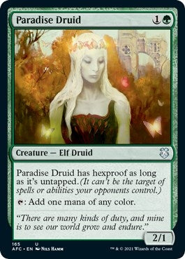 Image for Paradise Druid (165) [Commander: Adventures in the Forgotten Realms]