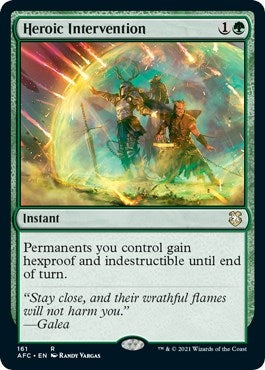 Image for Heroic Intervention (161) [Commander: Adventures in the Forgotten Realms]