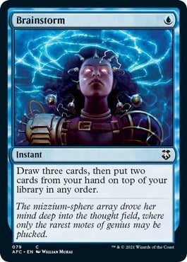 Image for Brainstorm (79) [Commander: Adventures in the Forgotten Realms]