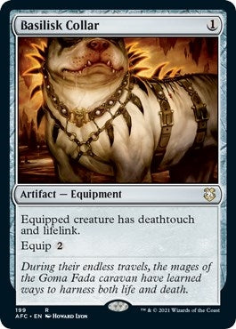 Image for Basilisk Collar (199) [Commander: Adventures in the Forgotten Realms]