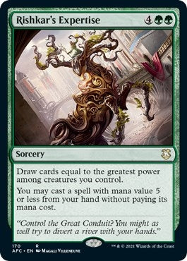 Image for Rishkar's Expertise (170) [Commander: Adventures in the Forgotten Realms]