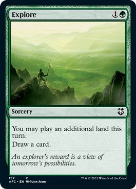 Image for Explore (157) [Commander: Adventures in the Forgotten Realms]