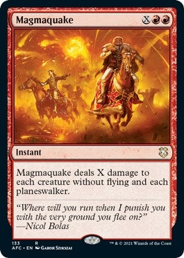 Image for Magmaquake (133) [Commander: Adventures in the Forgotten Realms]