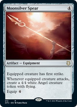 Image for Moonsilver Spear (212) [Commander: Adventures in the Forgotten Realms]