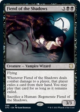 Image for Fiend of the Shadows (99) [Commander: Adventures in the Forgotten Realms]