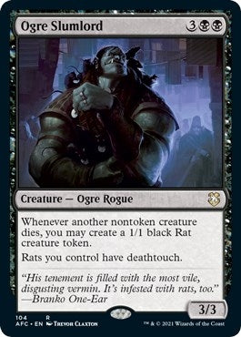 Image for Ogre Slumlord (104) [Commander: Adventures in the Forgotten Realms]