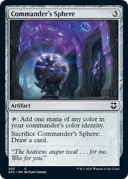Image for Commander's Sphere (203) [Commander: Adventures in the Forgotten Realms]