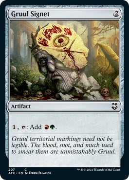 Image for Gruul Signet (207) [Commander: Adventures in the Forgotten Realms]