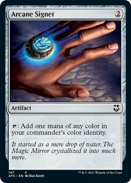 Image for Arcane Signet (197) [Commander: Adventures in the Forgotten Realms]
