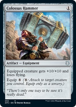 Image for Colossus Hammer (202) [Commander: Adventures in the Forgotten Realms]