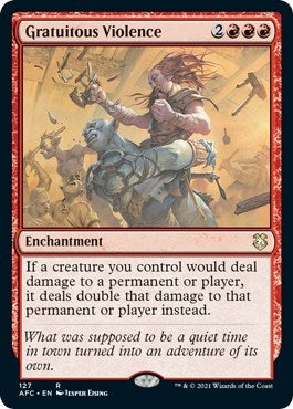 Image for Gratuitous Violence (127) [Commander: Adventures in the Forgotten Realms]