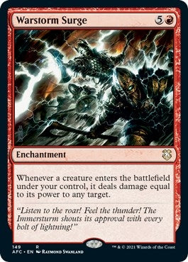 Image for Warstorm Surge (149) [Commander: Adventures in the Forgotten Realms]