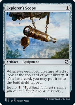 Image for Explorer's Scope (205) [Commander: Adventures in the Forgotten Realms]