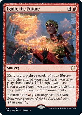 Image for Ignite the Future (129) [Commander: Adventures in the Forgotten Realms]
