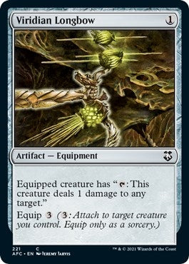 Image for Viridian Longbow (221) [Commander: Adventures in the Forgotten Realms]