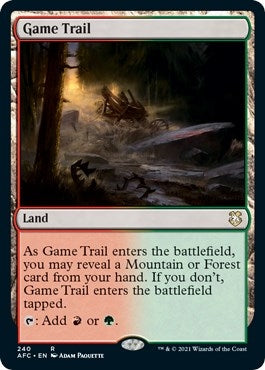 Image for Game Trail (240) [Commander: Adventures in the Forgotten Realms]