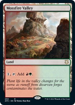 Image for Mossfire Valley (250) [Commander: Adventures in the Forgotten Realms]