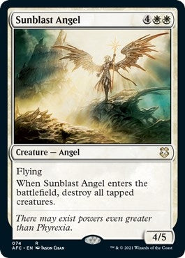 Image for Sunblast Angel (74) [Commander: Adventures in the Forgotten Realms]