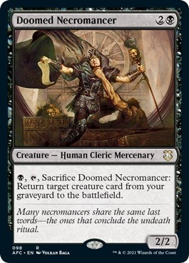 Image for Doomed Necromancer (98) [Commander: Adventures in the Forgotten Realms]