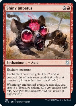 Image for Shiny Impetus (138) [Commander: Adventures in the Forgotten Realms]