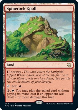 Image for Spinerock Knoll (263) [Commander: Adventures in the Forgotten Realms]