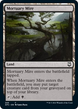 Image for Mortuary Mire (249) [Commander: Adventures in the Forgotten Realms]