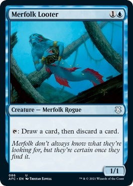 Image for Merfolk Looter (86) [Commander: Adventures in the Forgotten Realms]