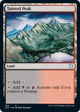 Image for Tainted Peak (266) [Commander: Adventures in the Forgotten Realms]
