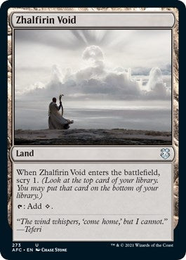 Image for Zhalfirin Void (273) [Commander: Adventures in the Forgotten Realms]