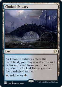 Image for Choked Estuary (228) [Commander: Adventures in the Forgotten Realms]