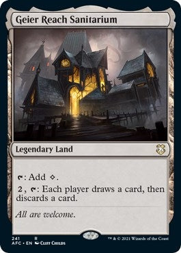Image for Geier Reach Sanitarium (241) [Commander: Adventures in the Forgotten Realms]