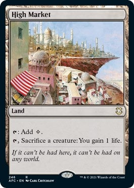 Image for High Market (246) [Commander: Adventures in the Forgotten Realms]
