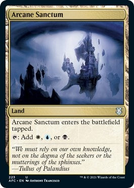 Image for Arcane Sanctum (223) [Commander: Adventures in the Forgotten Realms]