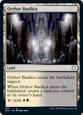 Image for Orzhov Basilica (253) [Commander: Adventures in the Forgotten Realms]